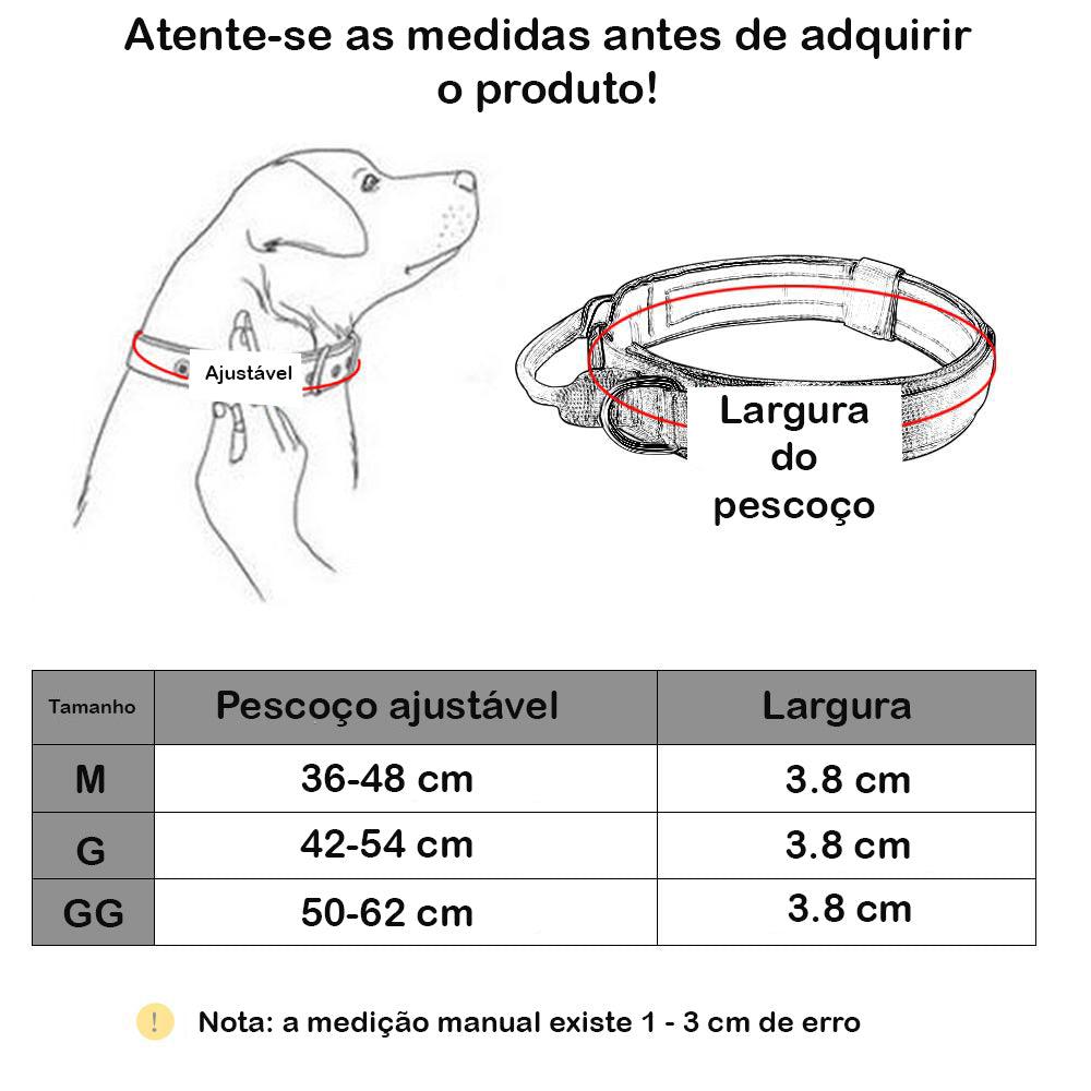 Collar de Perro Táctico Militar Ultra Reforzado